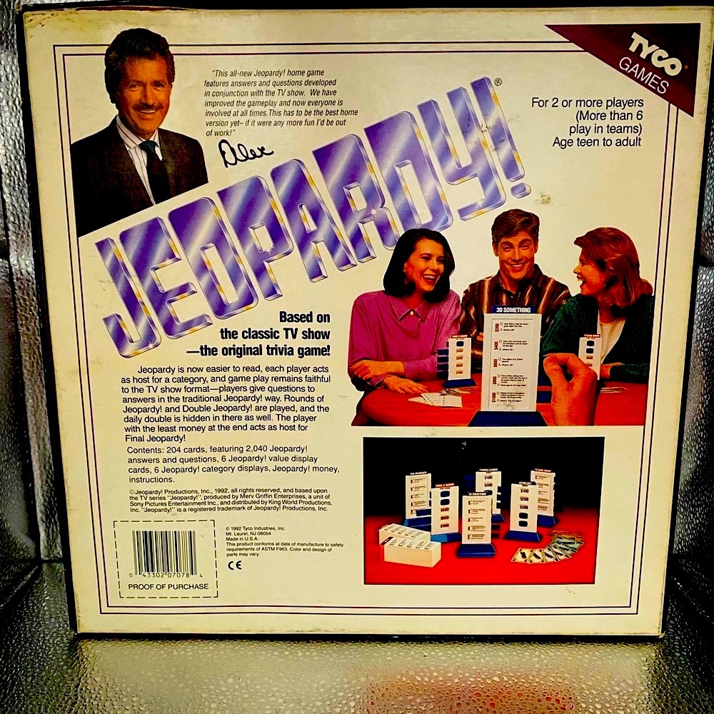Vintage “Jeopardy” Board Game 1986 Collectors - Jackpot Find - Picture 3 of 9